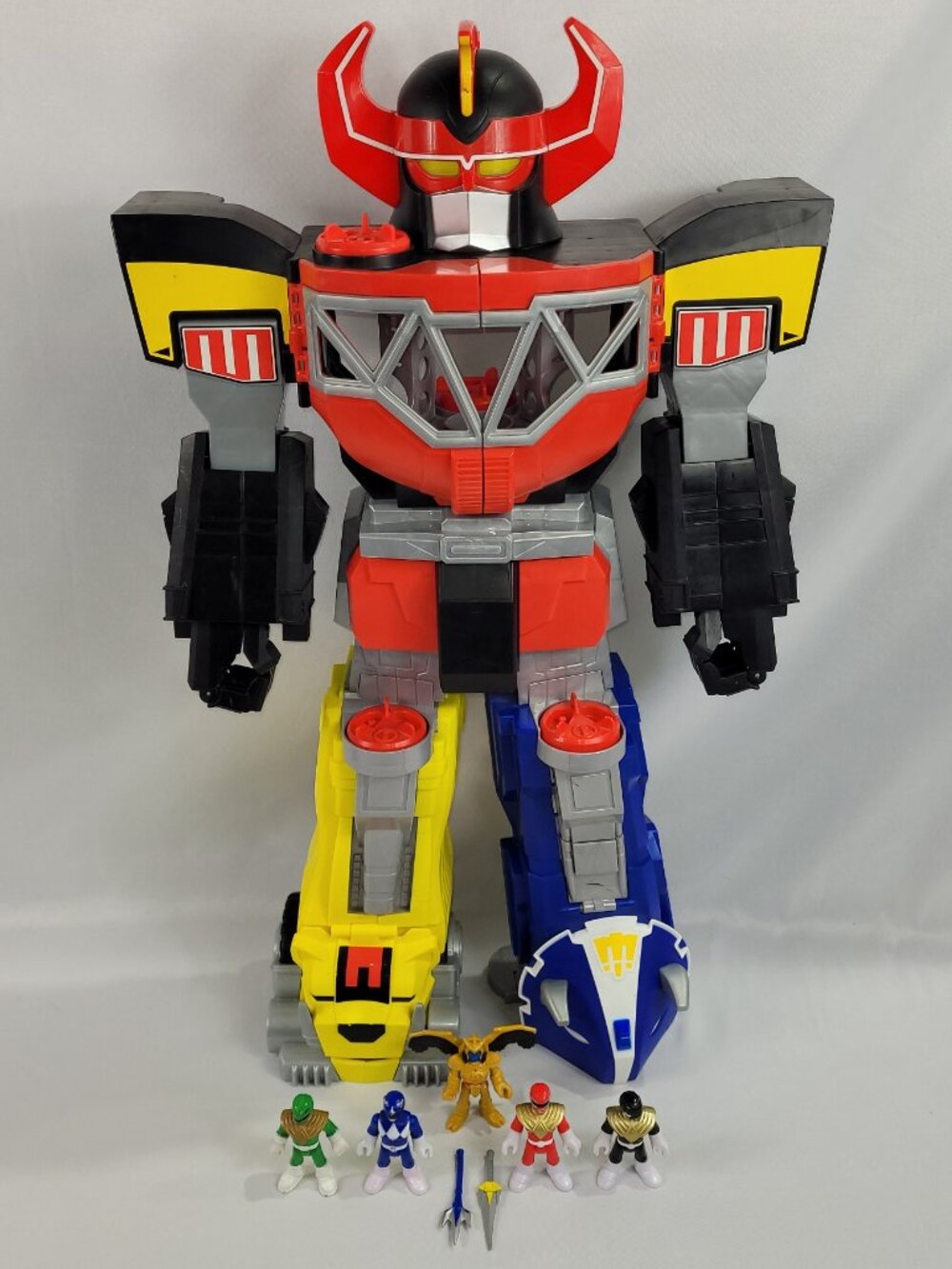 Fisher-Price Imaginext Power Rangers Morphin Megazord & Figures